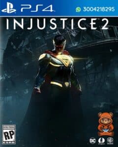 Portada del videojuego Injustice 2 para Ps4 en formato digital