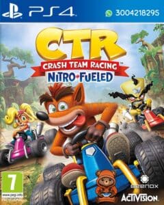Crash CTR PS4 - Juego de carreras con karts y personajes clásicos