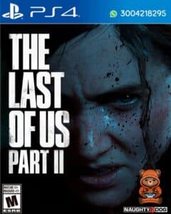 Carátula oficial del videojuego Last of Us 2 PS4 en formato digital