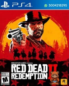 Portada del videojuego Red Dead Redemption 2 para PS4 en formato digital