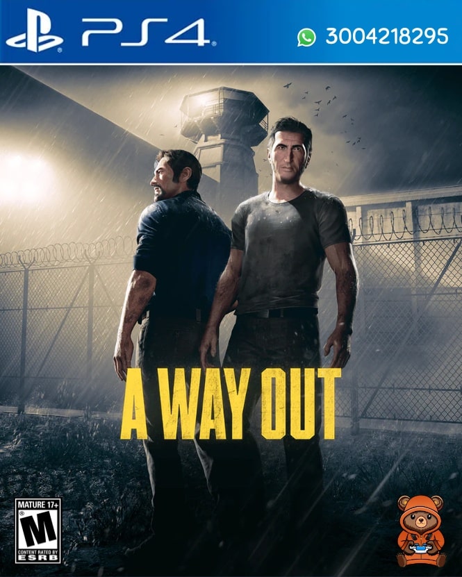 A Way Out PS4 portada del juego