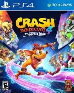 Crash Bandicoot 4 It’s About Time PS4 juego de acción y plataformas