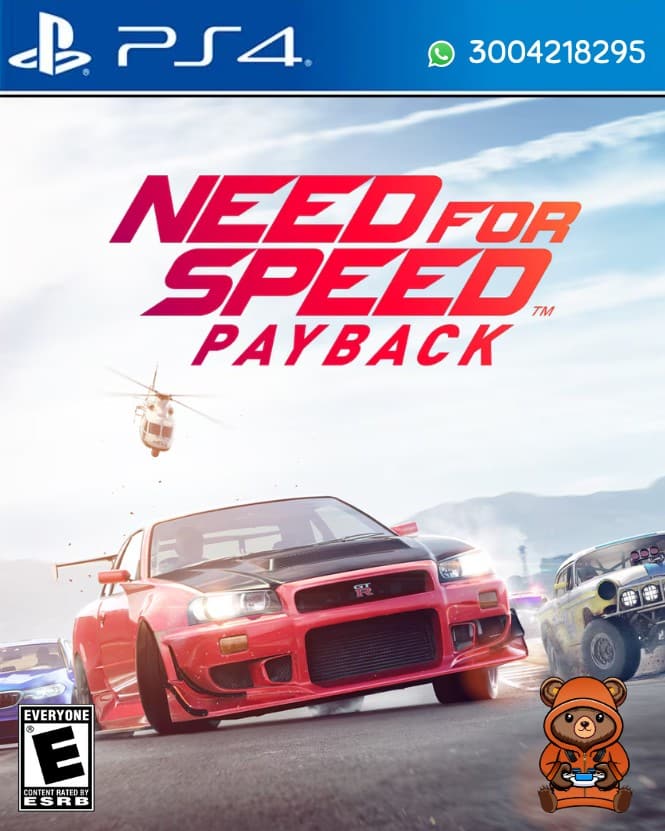 Need for Speed Payback PS4 – videojuego de carreras acción y personalización