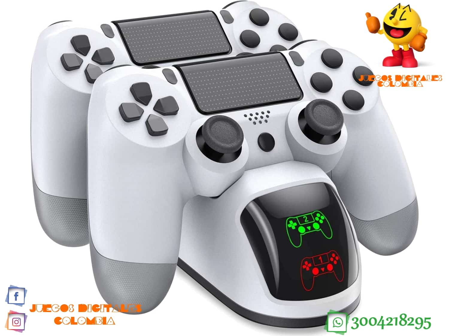 Cargador de controles PS4