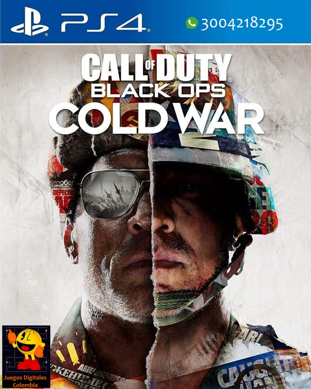 Call of Duty Cold War PS4 - portada del videojuego digital para PlayStation 4