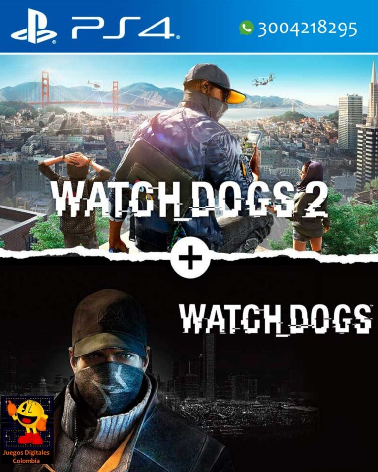Watch Dogs 1 y 2 Ps4