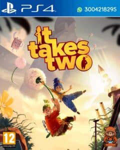Portada del videojuego It Takes Two para PlayStation 4 edición estándar