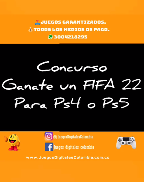 Concurso FIFA 22 Juegos Digitales Colombia