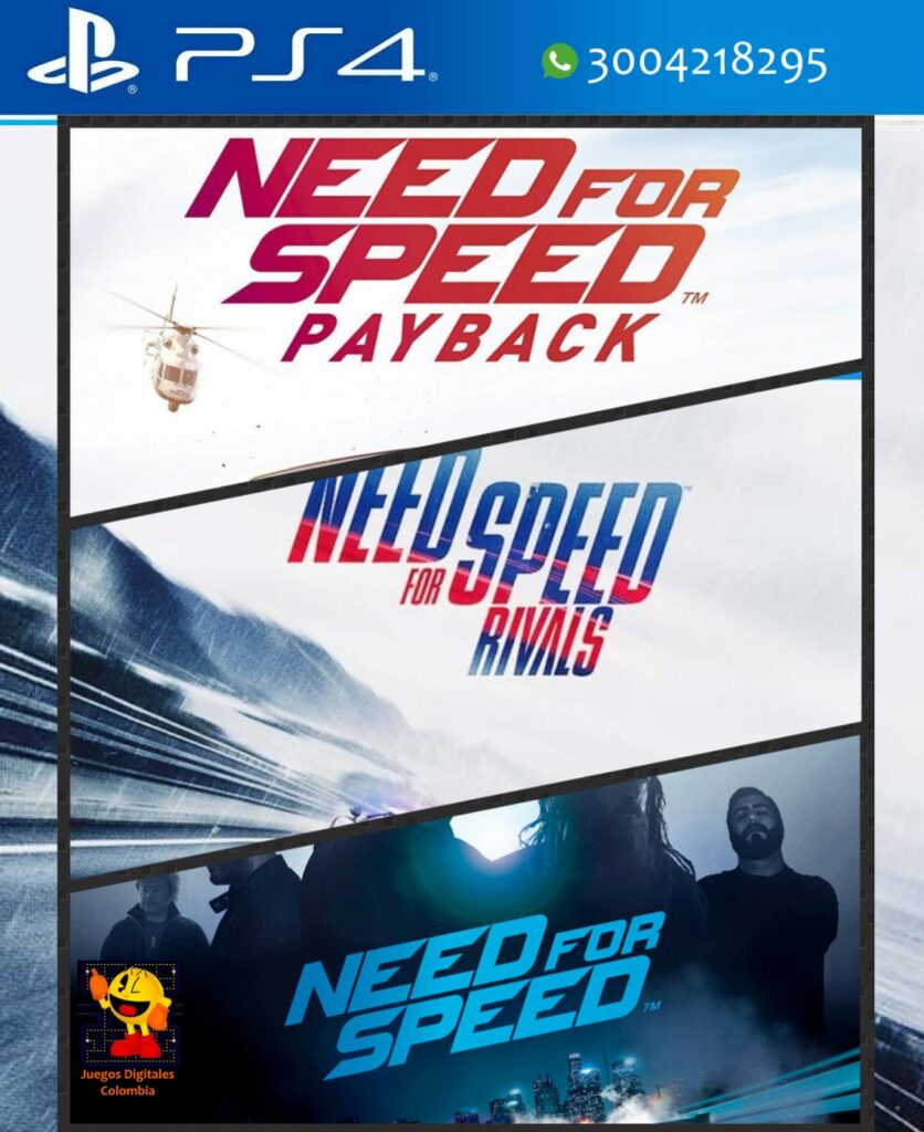 Need for speed trilogia Ps4