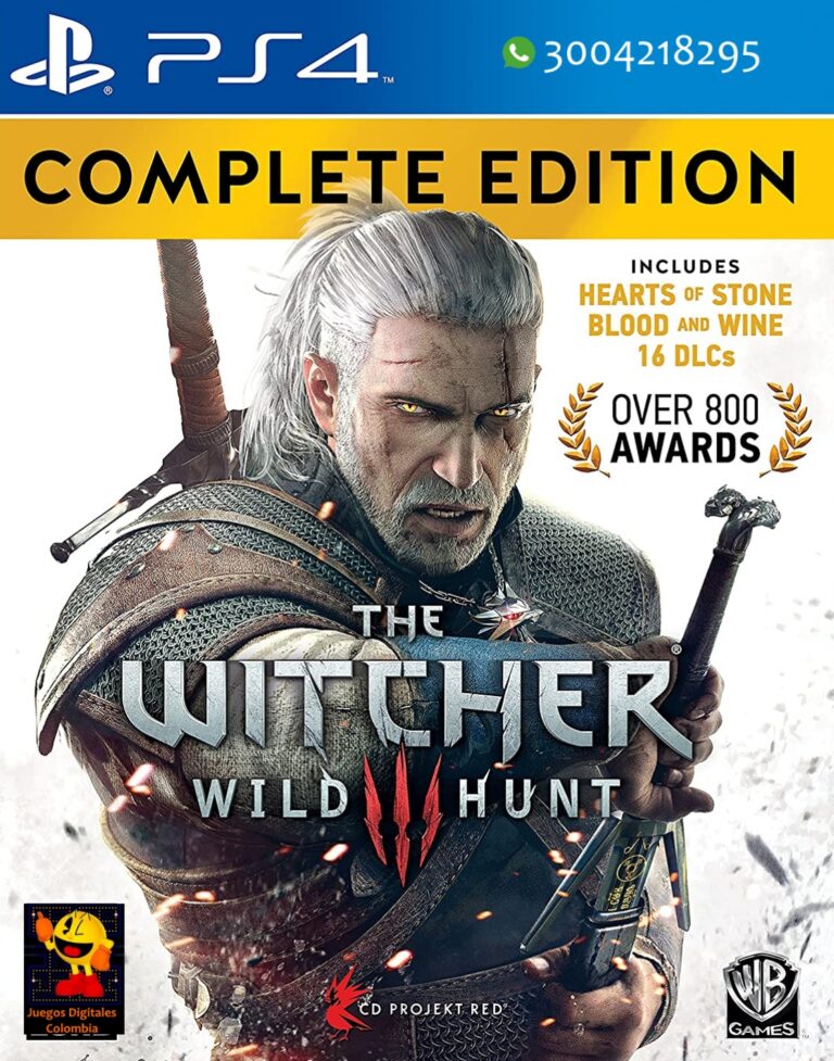 The Witcher 3 Wild Hunt Complet Ps4