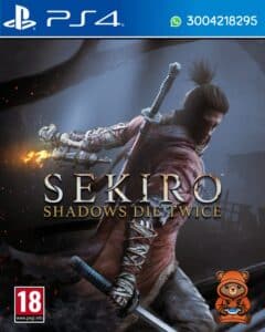 Portada de Sekiro Shadows Die Twice para PS4