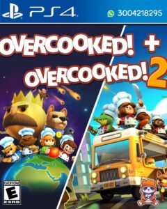 Overcooked 1 y 2 Ps4