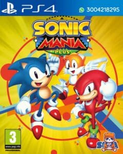 Sonic Mania PS4 portada