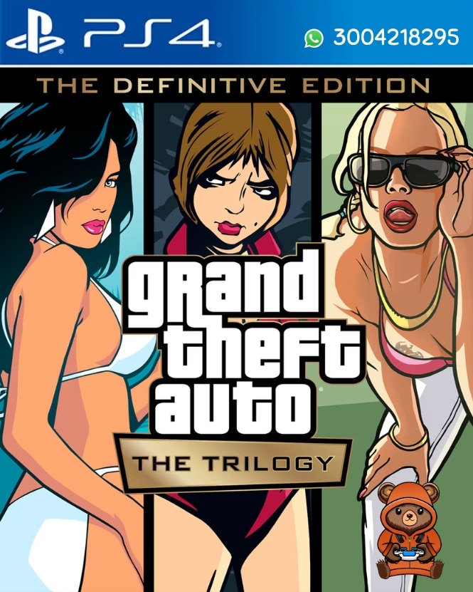 GTA Trilogy The Definitive Edition PS4