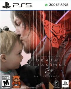 Portada del juego Death Stranding 2 para PS5 en formato digital en Colombia