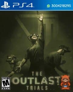 Carátula oficial de The Outlast Trials en su versión para PS4, juego de terror psicológico y cooperativo