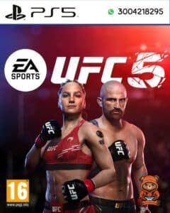 Carátula de UFC 5 para PlayStation 5 con nuevo motor gráfico Frostbite