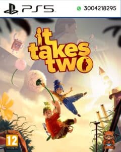 Portada del videojuego It Takes Two para PlayStation 5 edición estándar