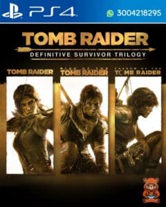 Tomb Raider Definitive Survivor Trilogy PS4 juego digital en Colombia