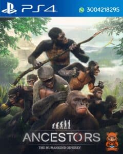 Ancestors The Humankind Odyssey PS4 portada del juego