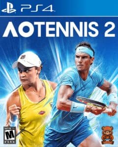 AO Tennis 2 PS4 portada del juego