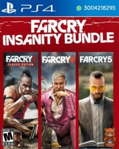 Far Cry Trilogy PS4 juego de acción y mundo abierto