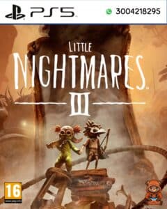 Little Nightmares 3 para PS5, juego de terror y aventura con exploración, puzzles y modo cooperativo