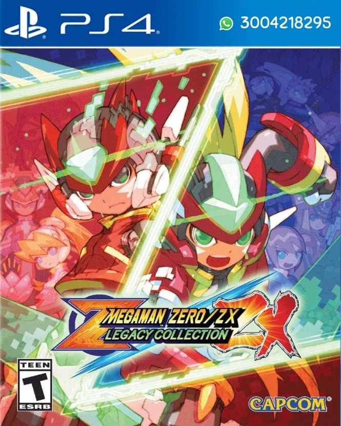 Mega Man Zero ZX Legacy Collection PS4