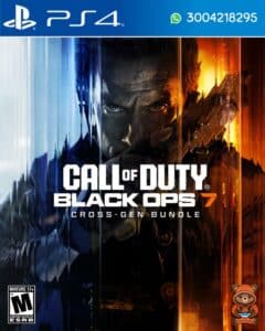 Carátula del juego Call of Duty Black Ops 7 para consola PS4