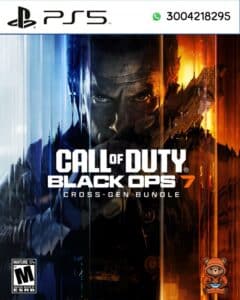Portada del juego Call of Duty Black Ops 7 para consola PS5