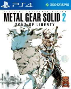 Metal Gear Solid 2 Sons of Liberty PS4 juego sigilo