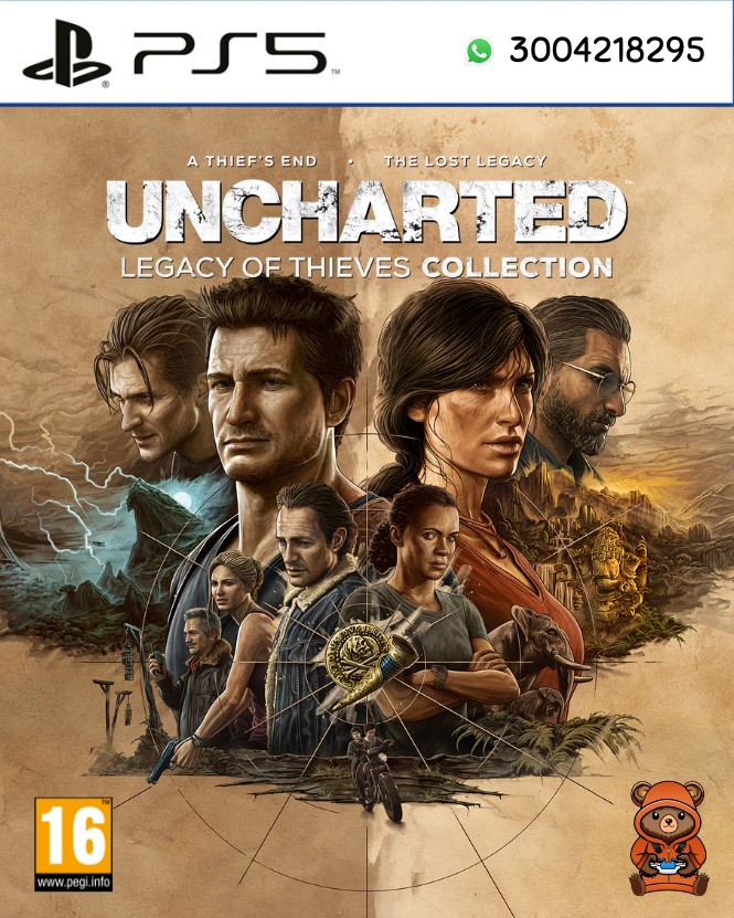 UNCHARTED Legacy of Thieves Collection Ps5