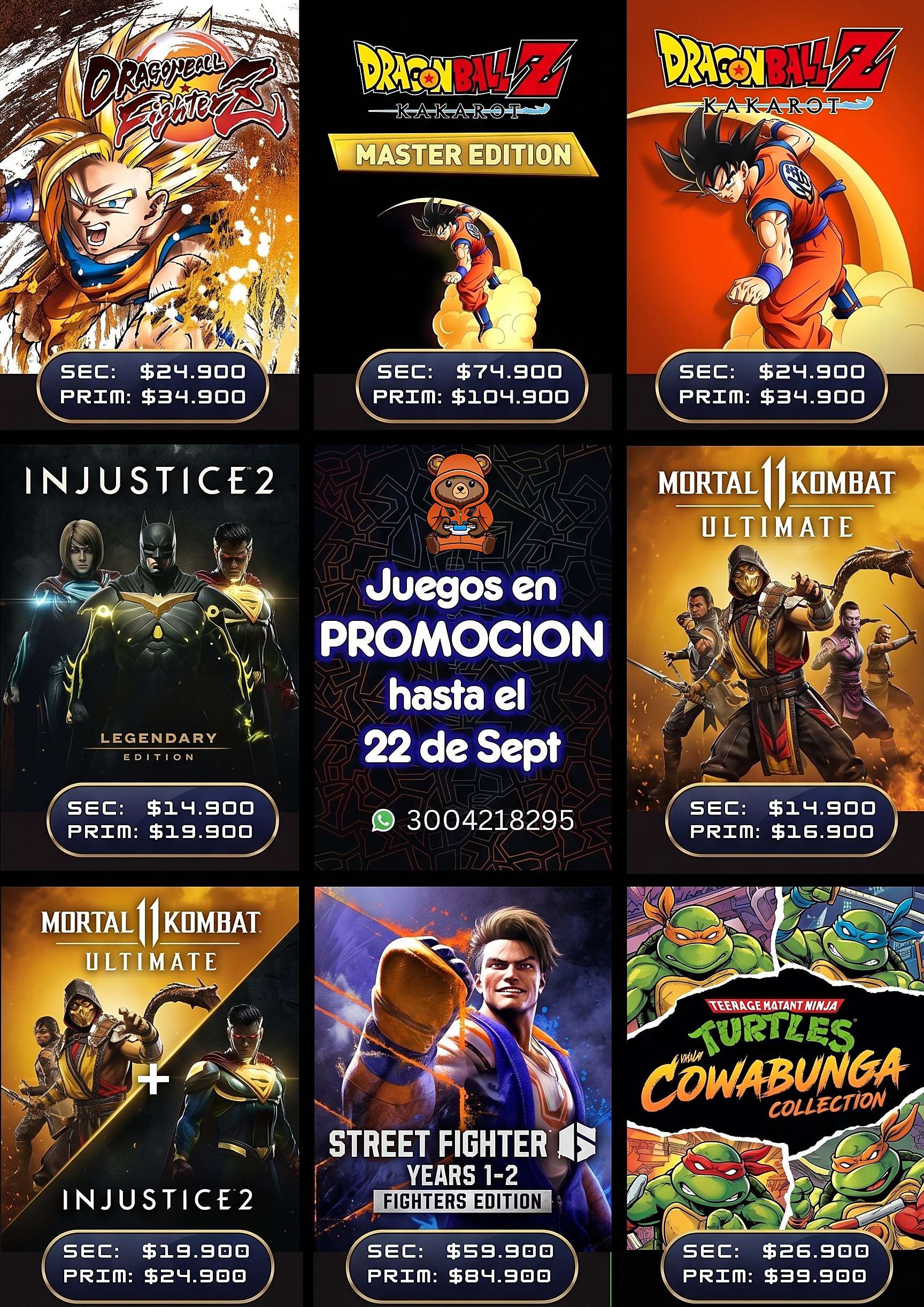 JUEGOS DIGITALES PARA PS5 Colombia