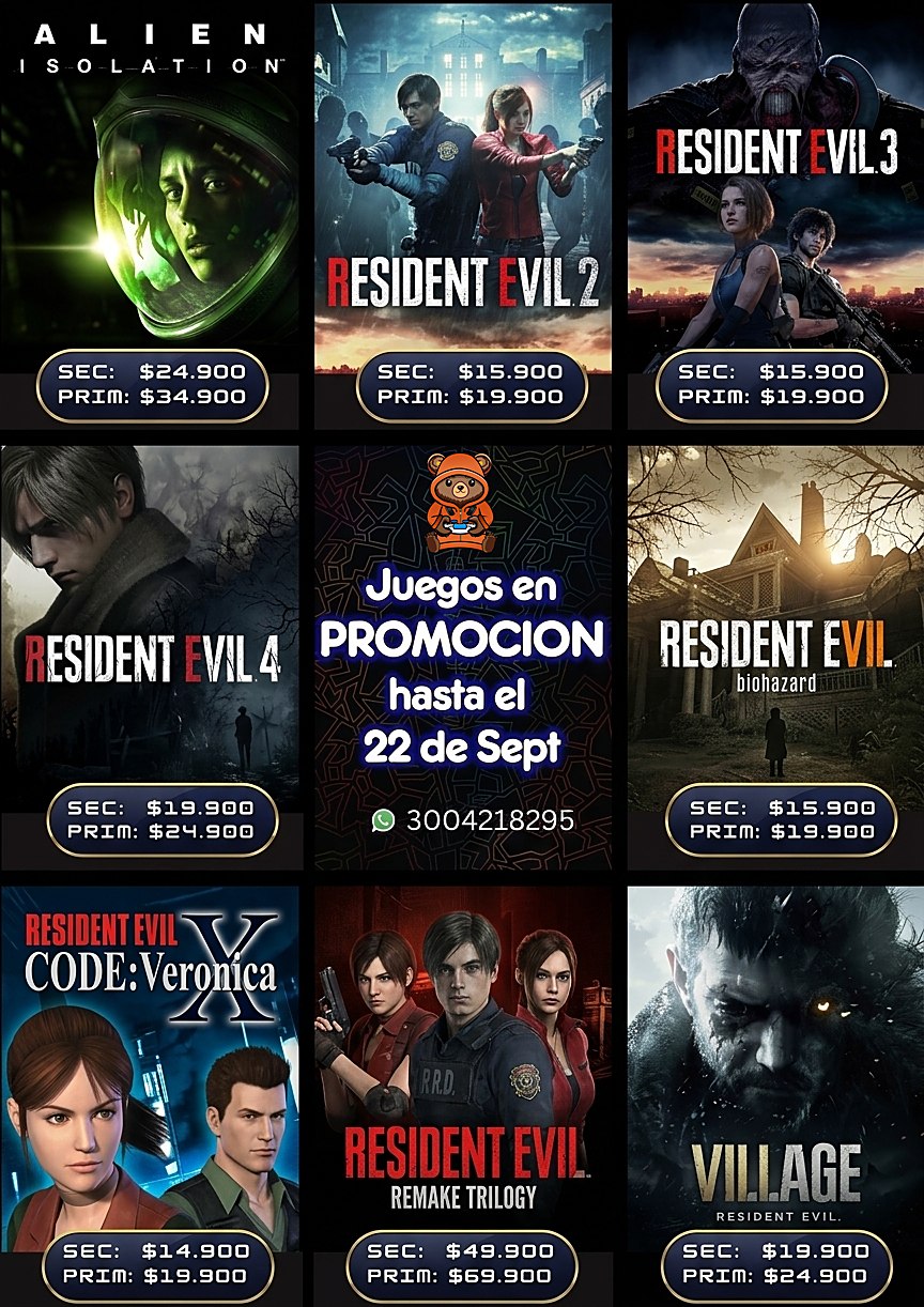 JUEGOS PARA PS4 Colombia