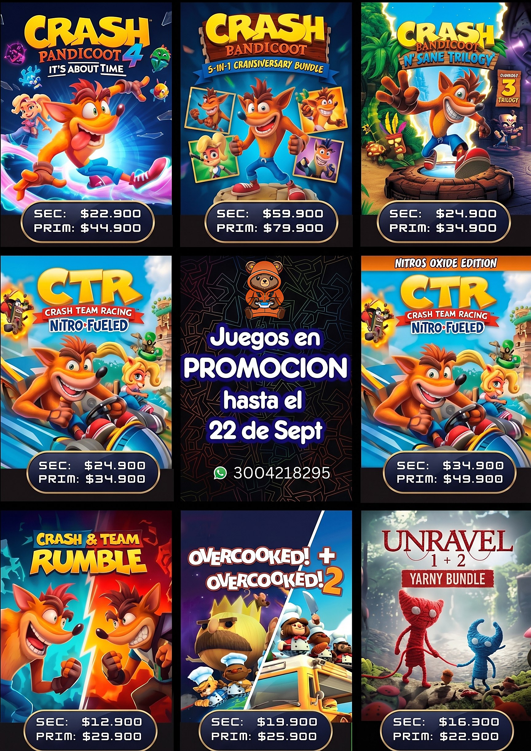 JUEGOS PS4 y Ps5 Colombia