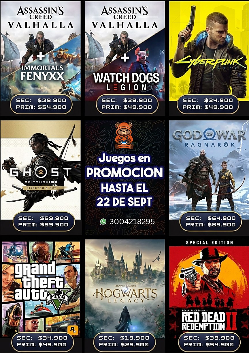 Juegos Digitales Colombia en promocion