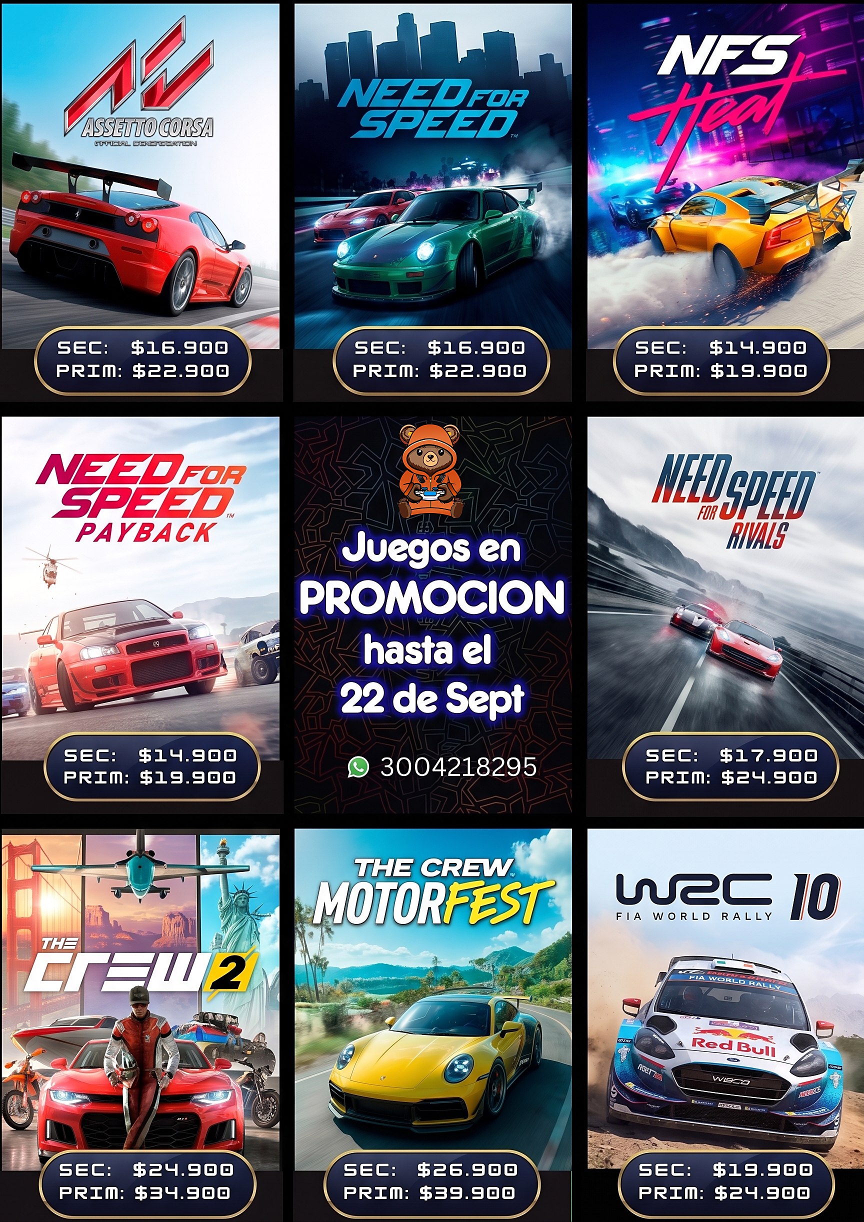 Promocion para PS5 Colombia