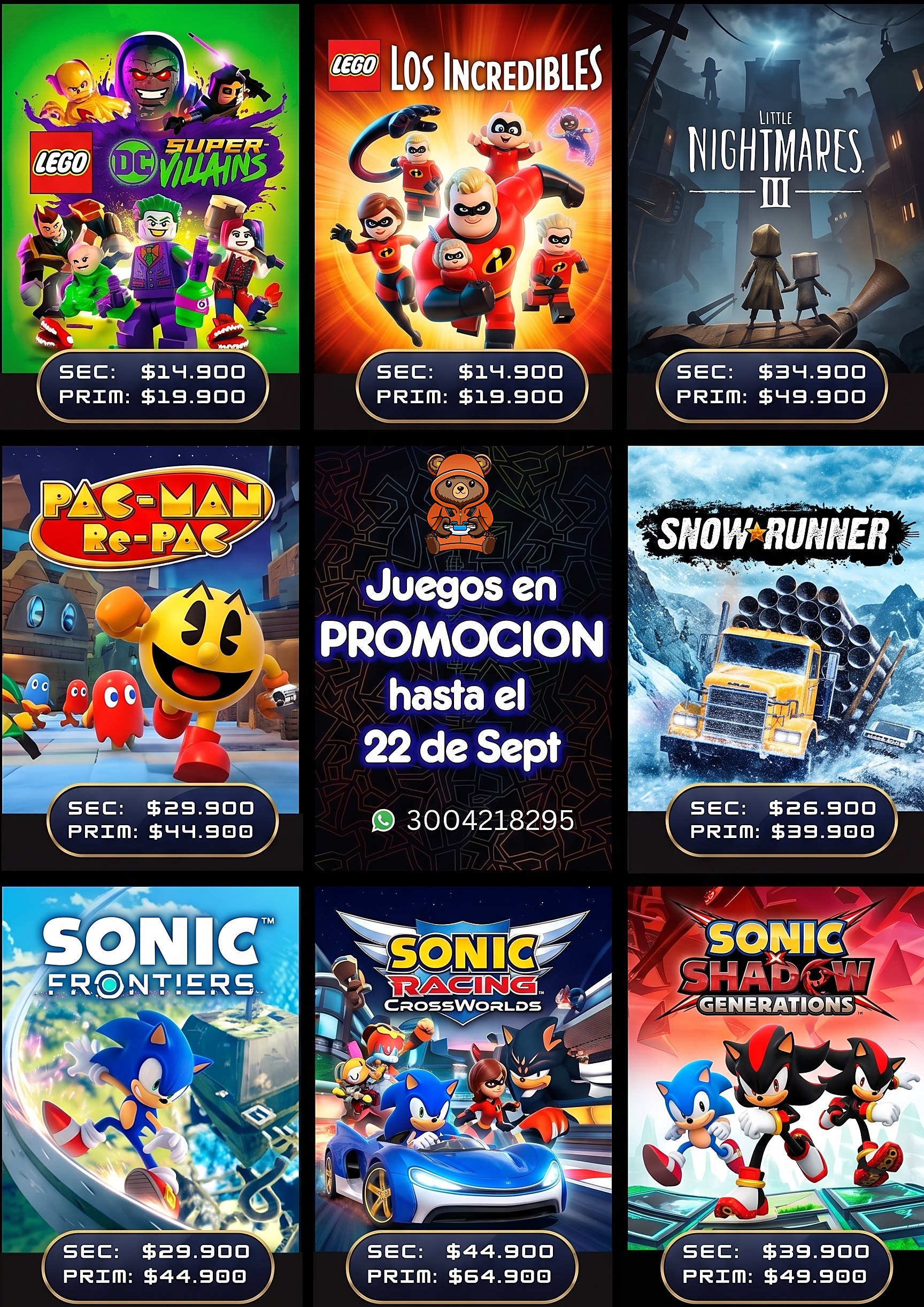 Promociones en PS5 y PS4 Colombia